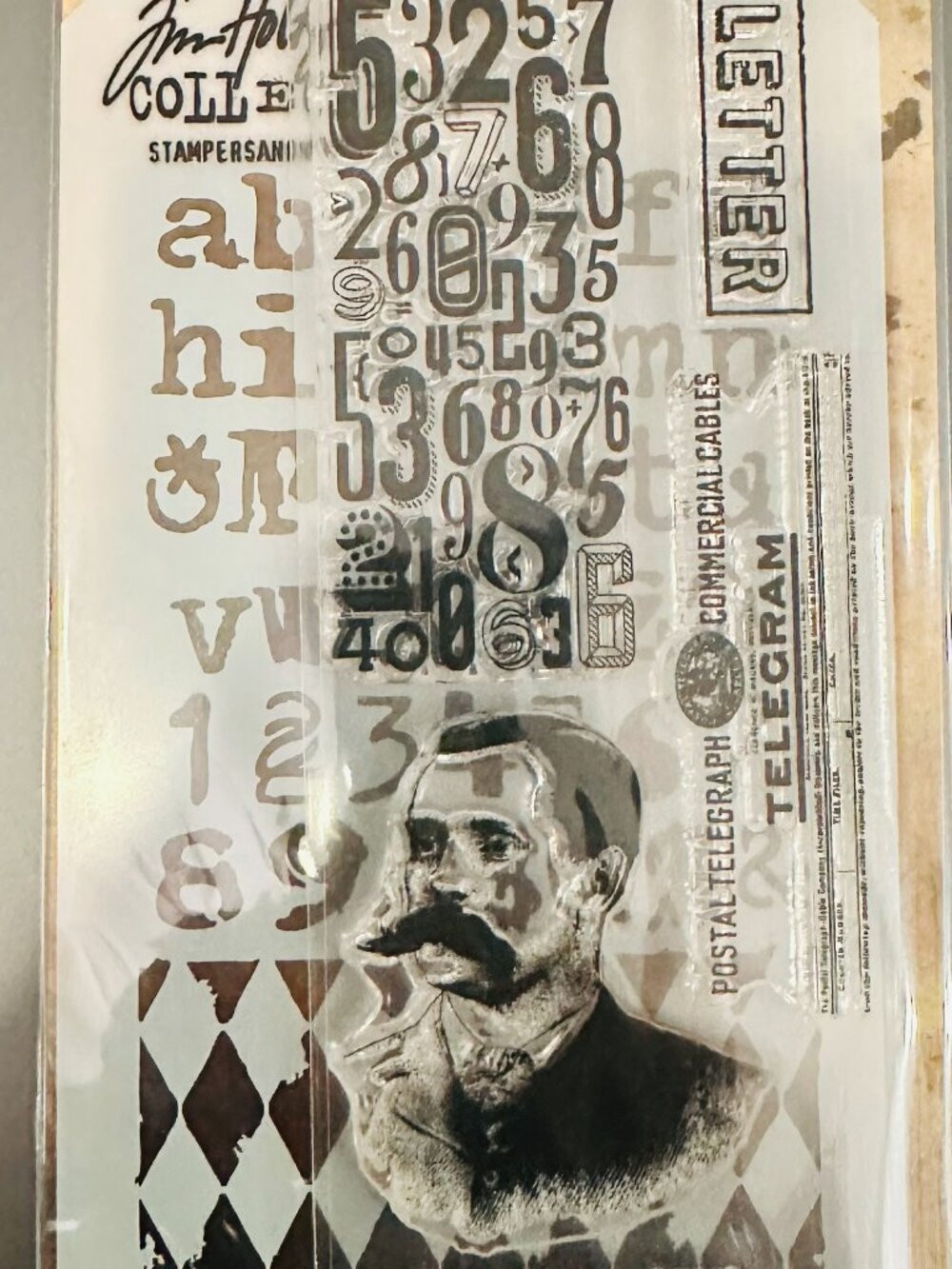 Tim Holtz Geometric Pattern Stamps & Stencils